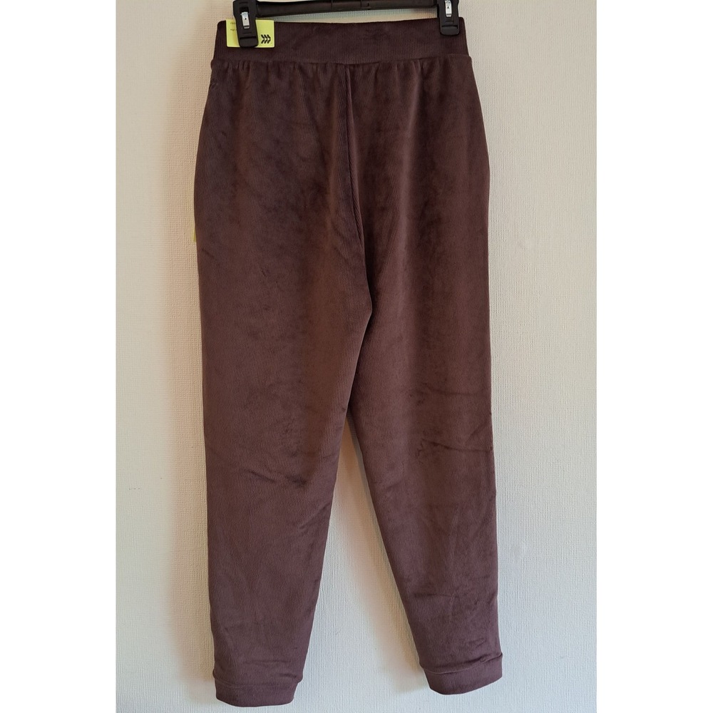 All in Motion Ribbed Jogger‎ Small Brown New High Rise Pockets 1103-240-B46